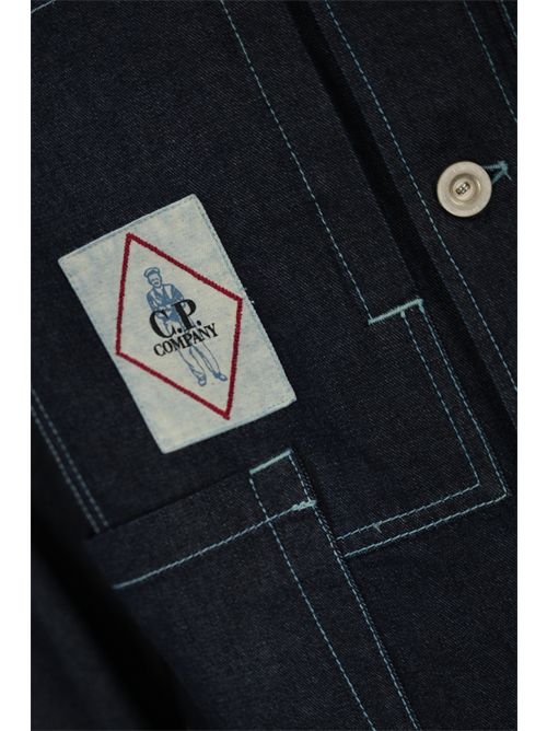 Giacca Chore in denim C.P. COMPANY | 18CMOW156A 110295WD08